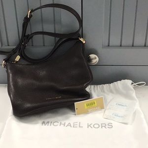 Brown Michael Kors crossbody/shoulder purse